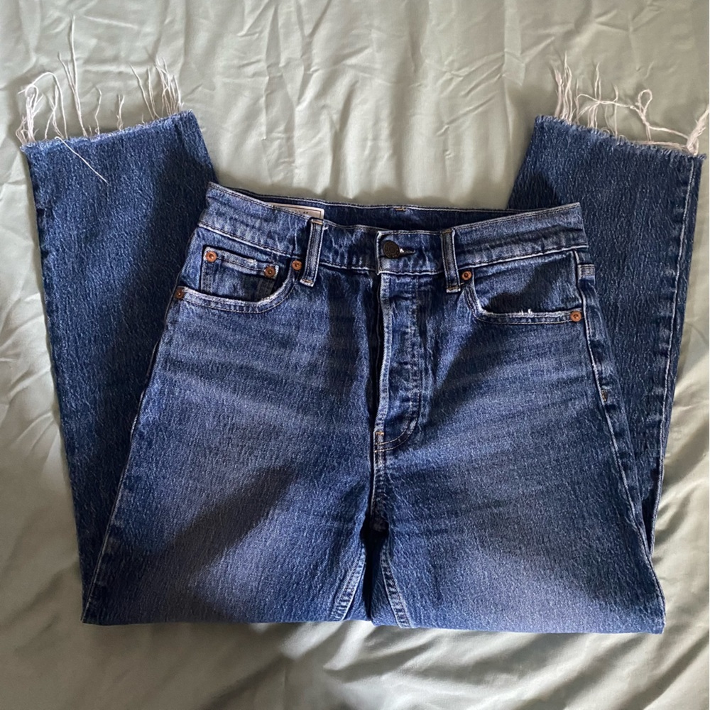 GAP cheeky straight high rise - Petite